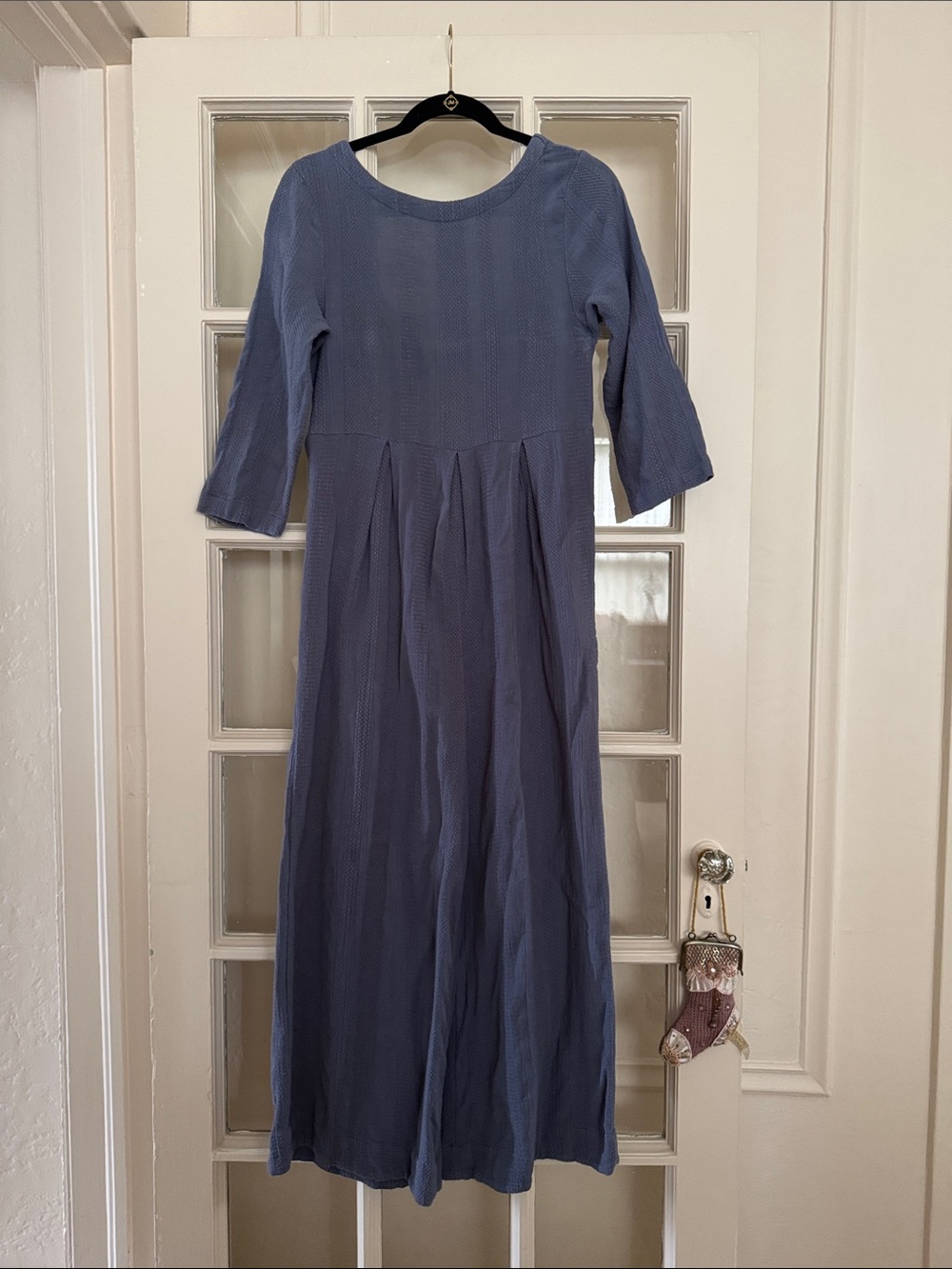 Free people blue jumpsuit